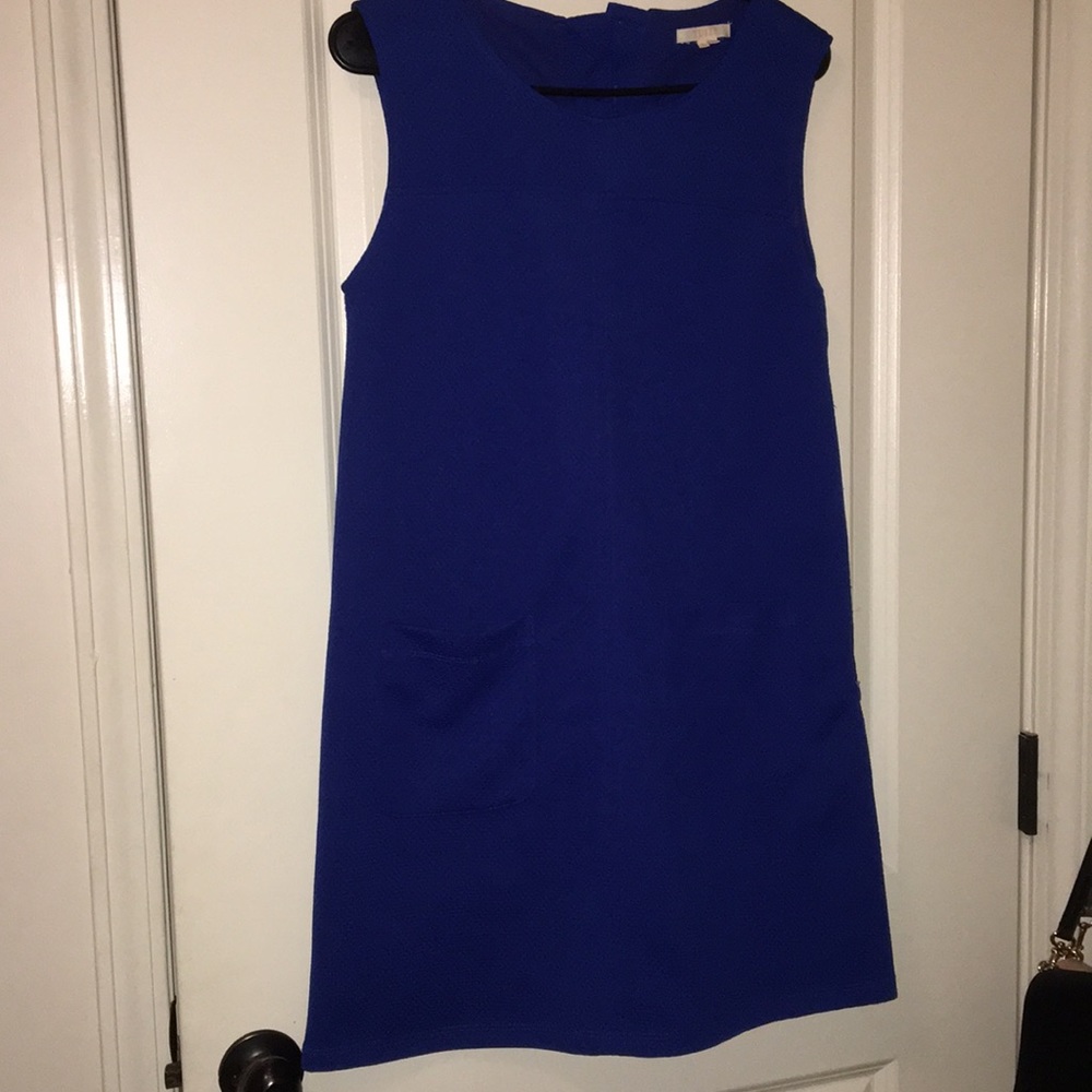 Royal blue boutique dress-L